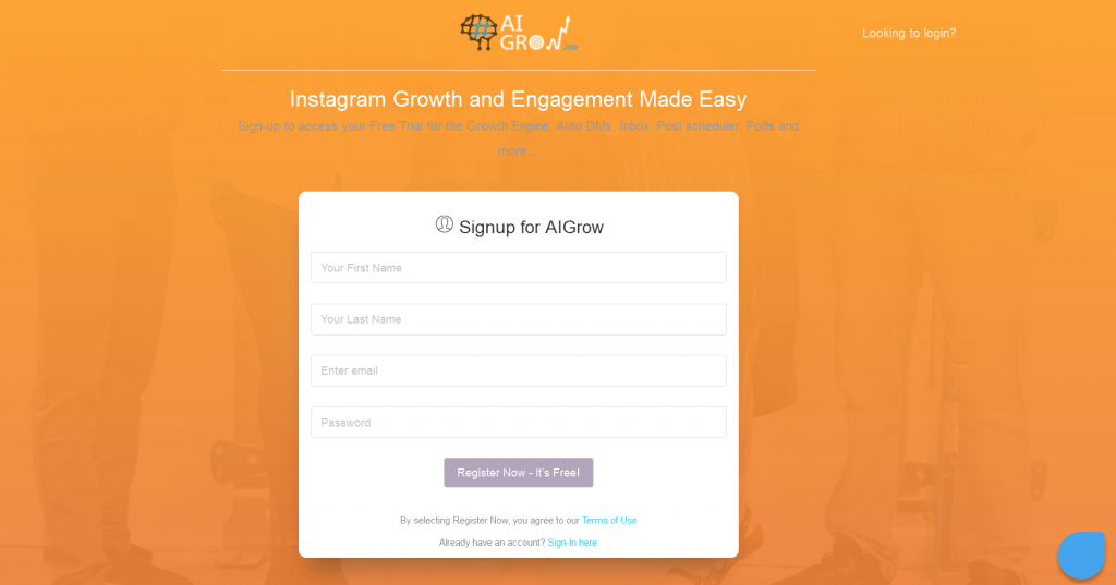 AiGrow login
