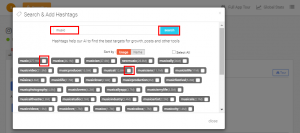 music hashtags-AiGrow-hashtag search engine
