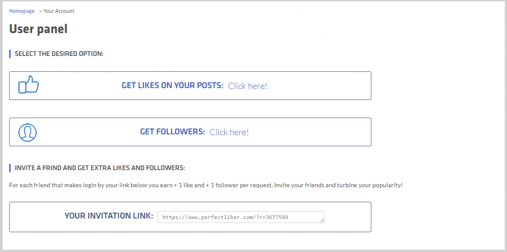 add Instagram on perfect liker