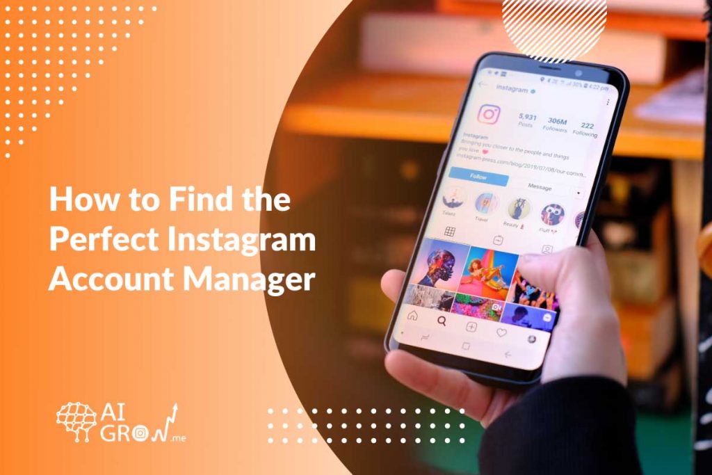 Instagram account manager