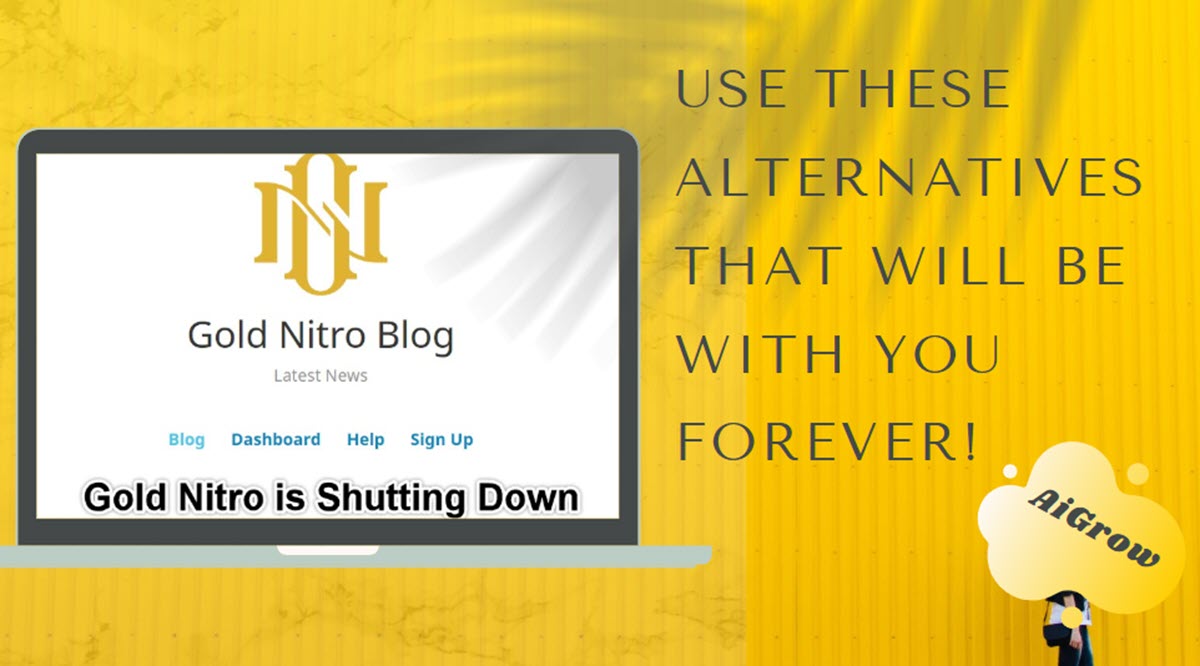 Goldnitro down? Use these alternatives that will be with you forever!