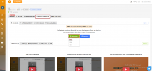  Instagram content schedule