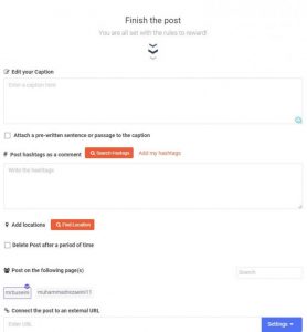 AiGrow-post and reward-feature