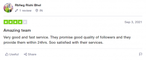 AiGrow review on trustpilot
