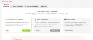 AiGrow dashboard - Growth