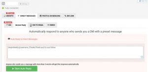 Autorespond Instagram direct messages