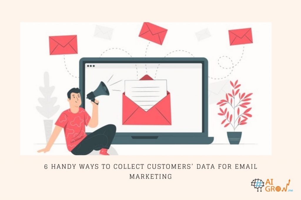 collect data for email marketing
