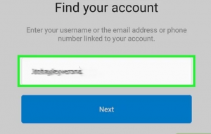 finding your Instagram account 