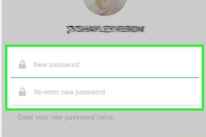 new password confirmation