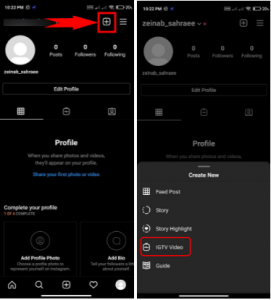 how to post a video on Instagram-IGTV