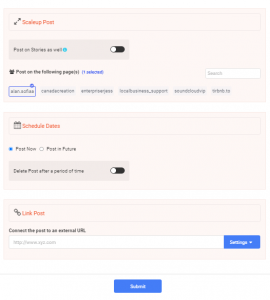 AiGrow-scheduler-fee-setting details