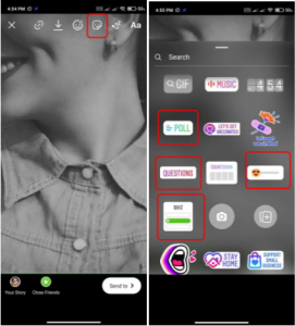 Instagram art stories-growing followers