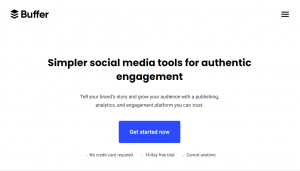  schedule social media posts-Buffer