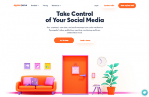 schedule social media posts-Agorapulse