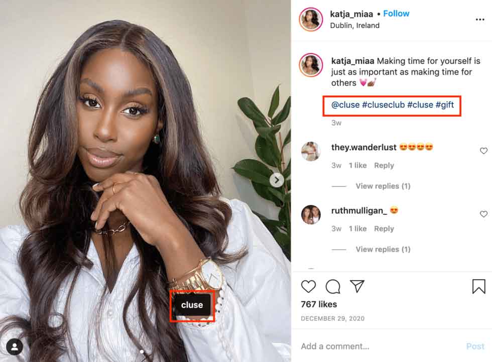 IG eCommerce hack-Team up with influencers