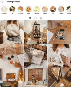 example of Instagram aesthetic