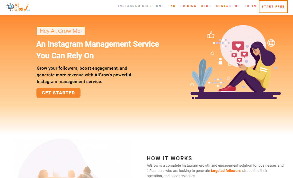 "AiGrow’s pricing package