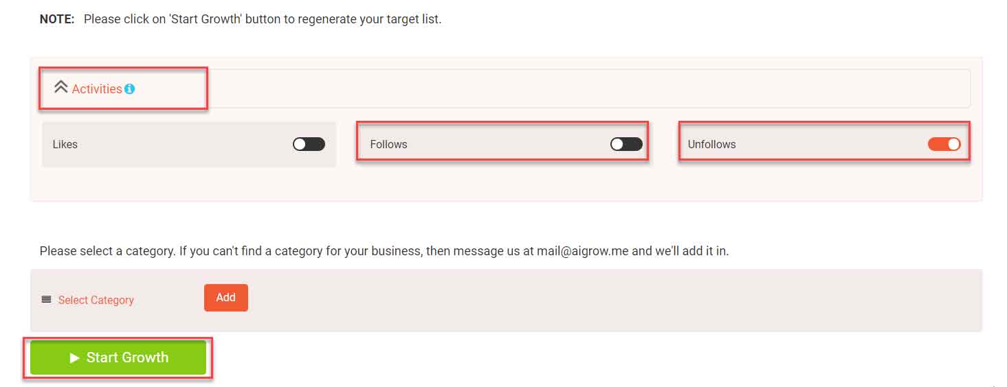 Grow followers on Instagram with AiGrow