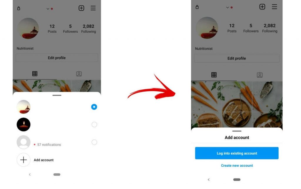 have multiple Instagram accounts on phone