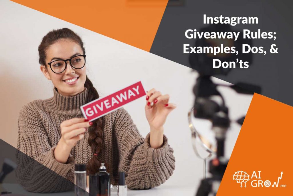 Instagram giveaway rules