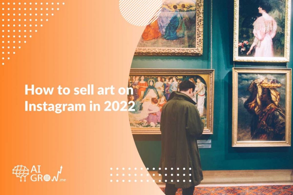 how to sell art on instagram