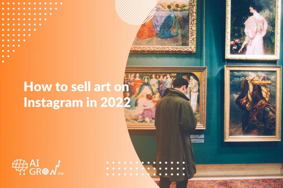 how to sell art on instagram