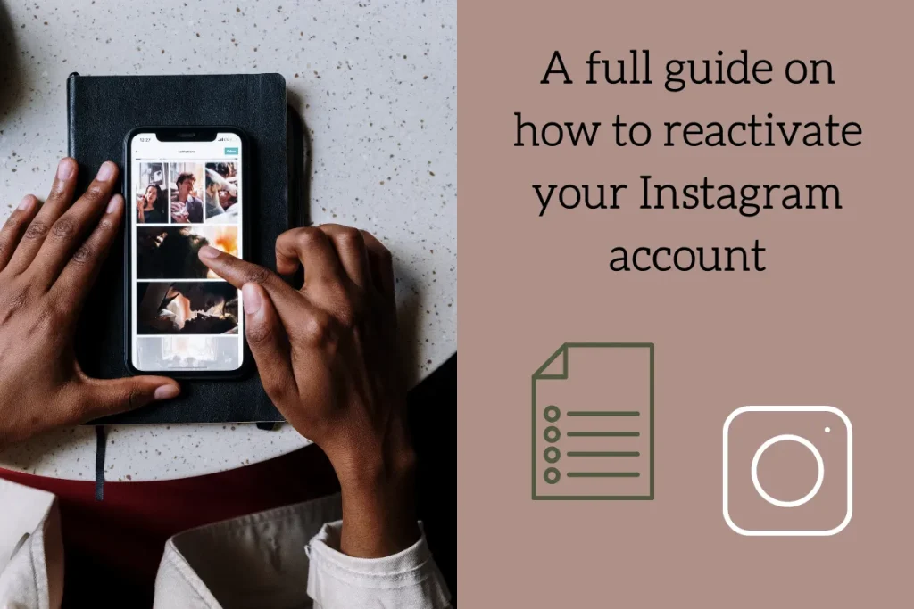 how to reactive your Instagram account