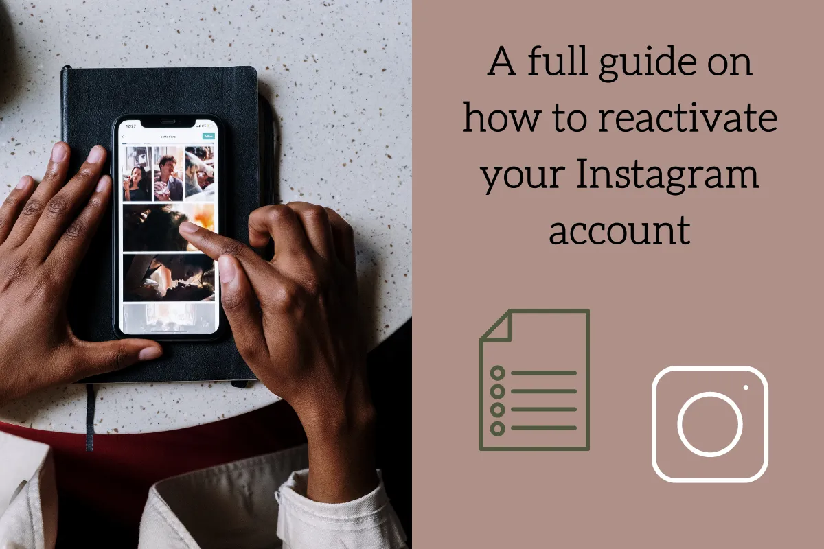 how to reactive your Instagram account
