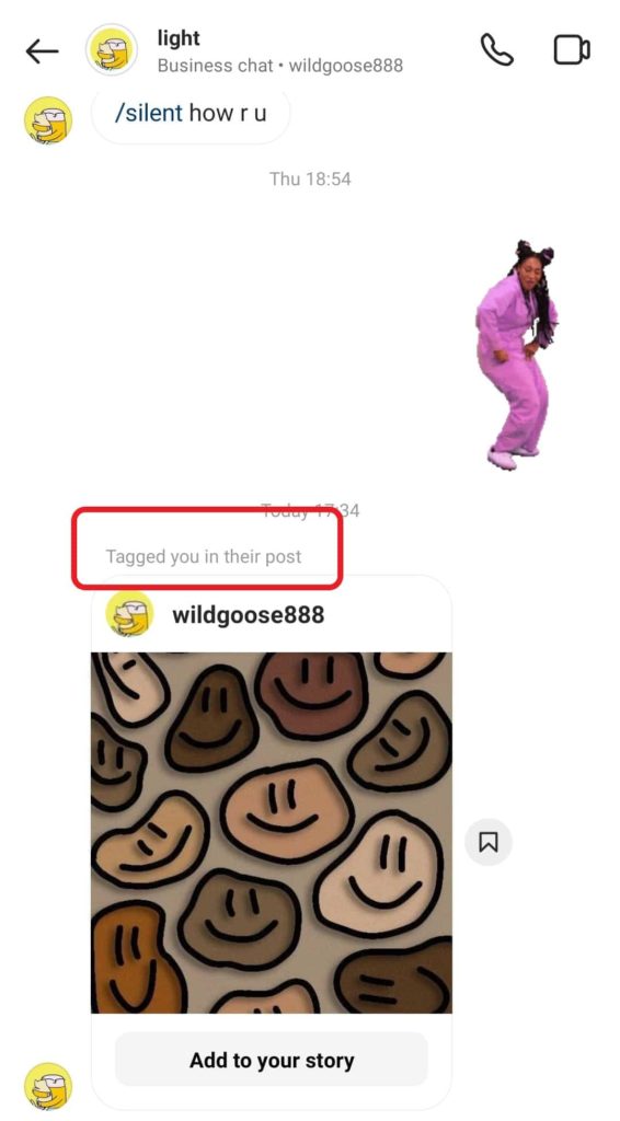 how to repost tagged post on IG