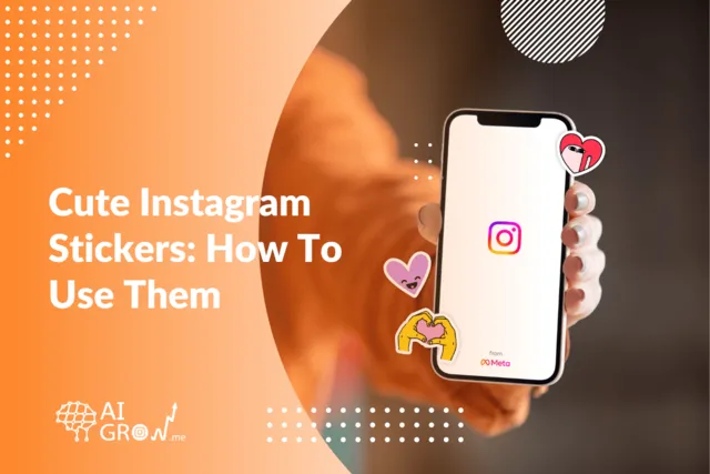 cute instagram stickers - how to use them