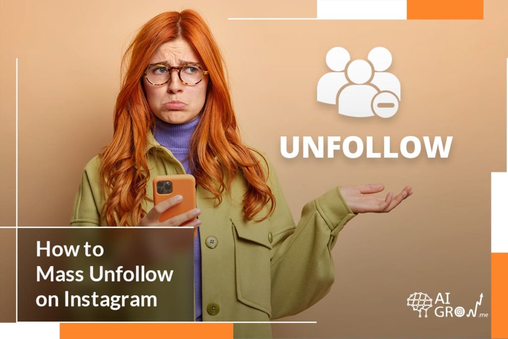 mass unfollow on Instagram