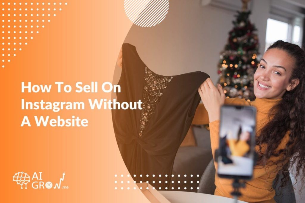 how to sell on instagram without a website