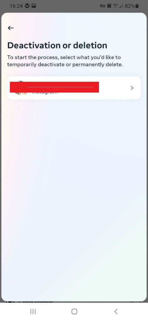 full guide to deactivate your page on Instagram