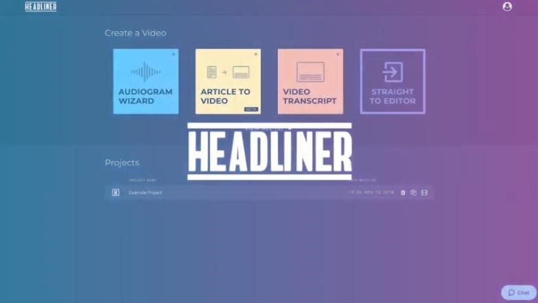 headliner homepage