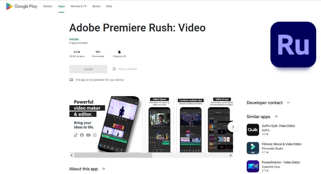 Use Adobe Premiere to make a reel on Instagram