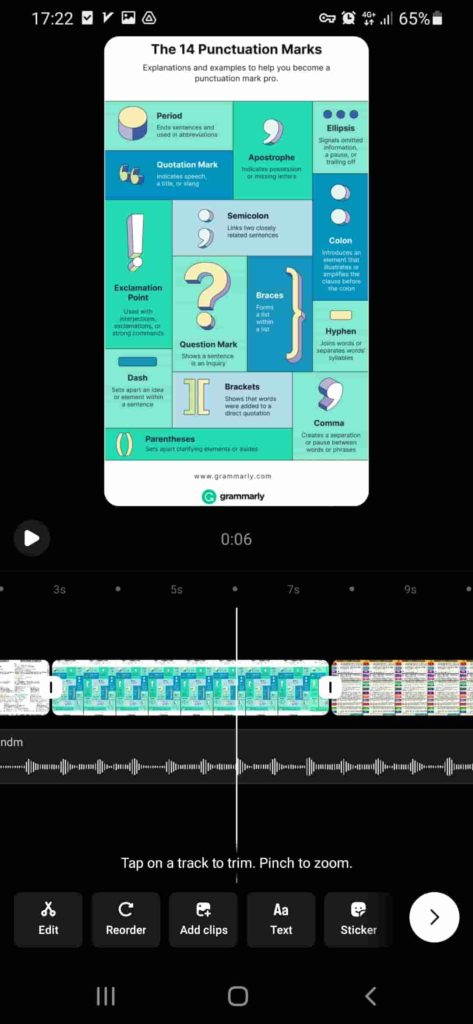 add music to your reel