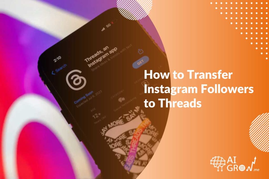 transfer Instagram followers to Threads