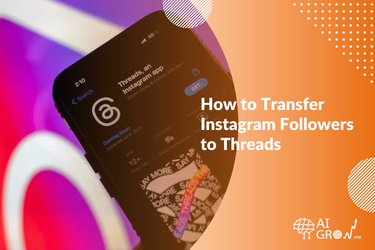 transfer Instagram followers to Threads