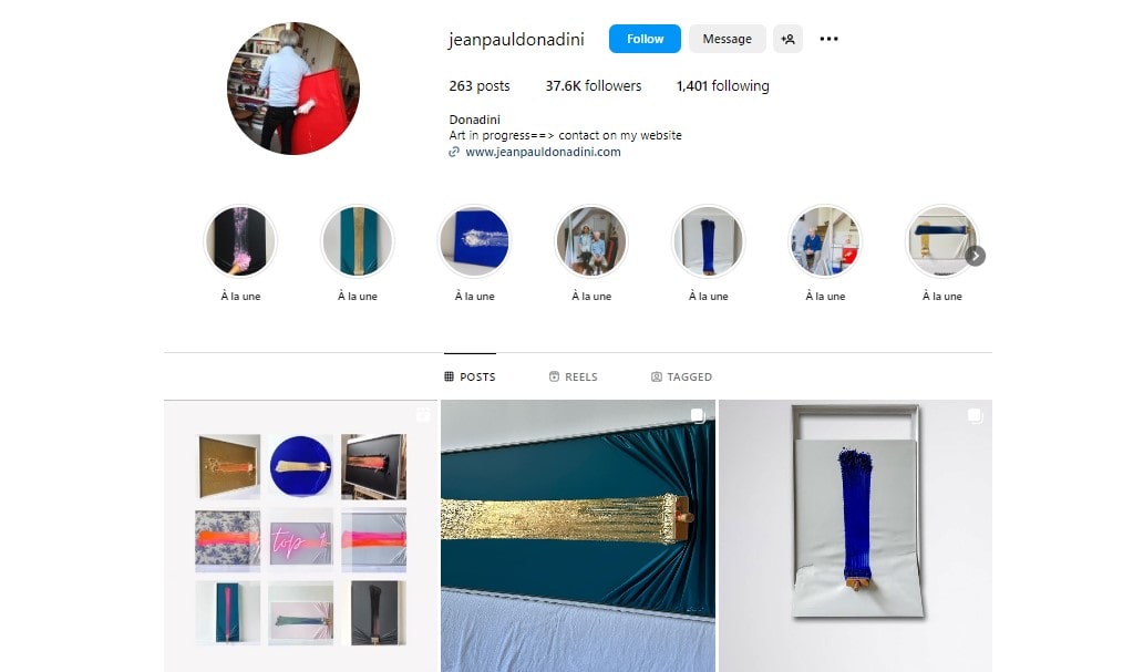 popular artists on Instagram