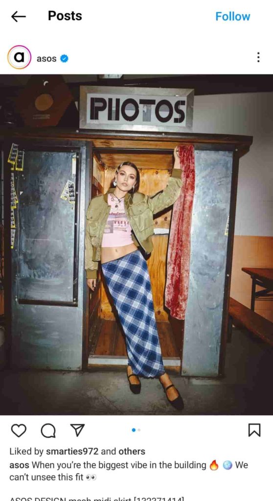 Instagram business captions for clothing