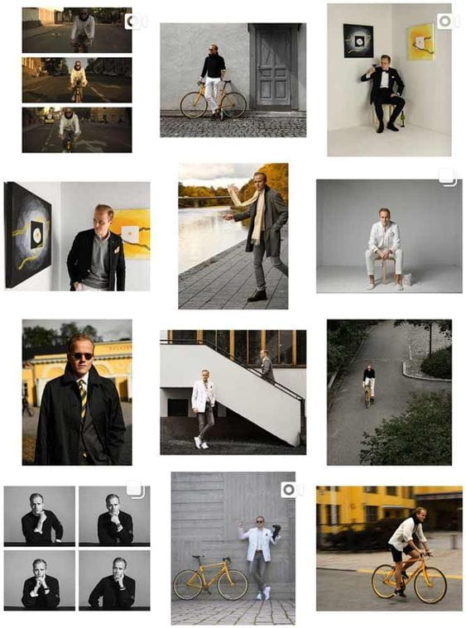 white border Instagram feed