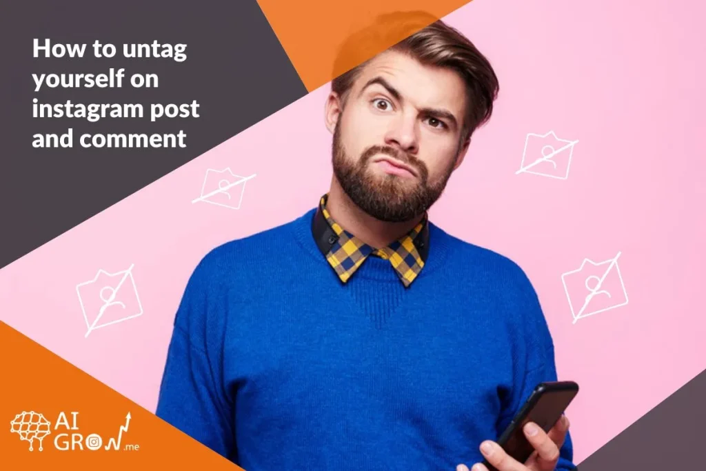 How to untag yourself on instagram post and comment