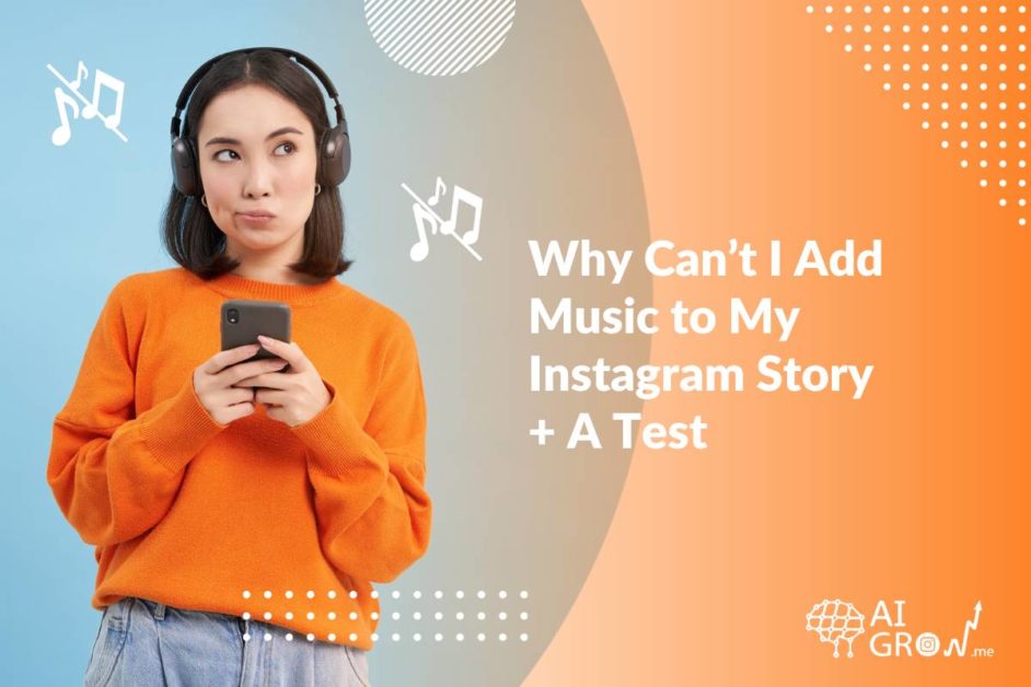 Cant Add Music to Instagram Story