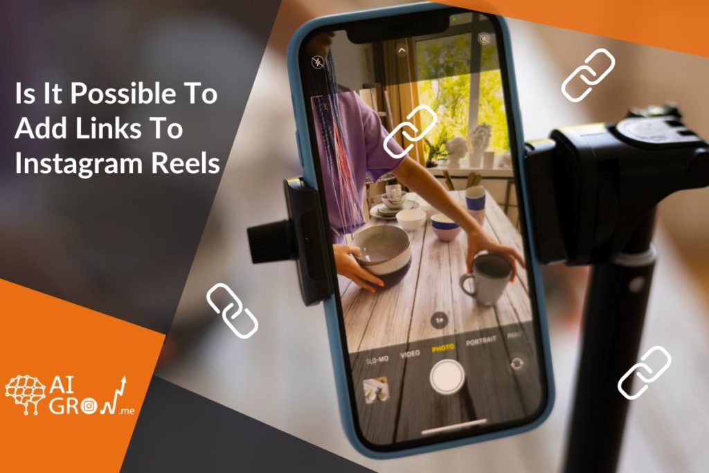 Is it possible to add links to IG reels