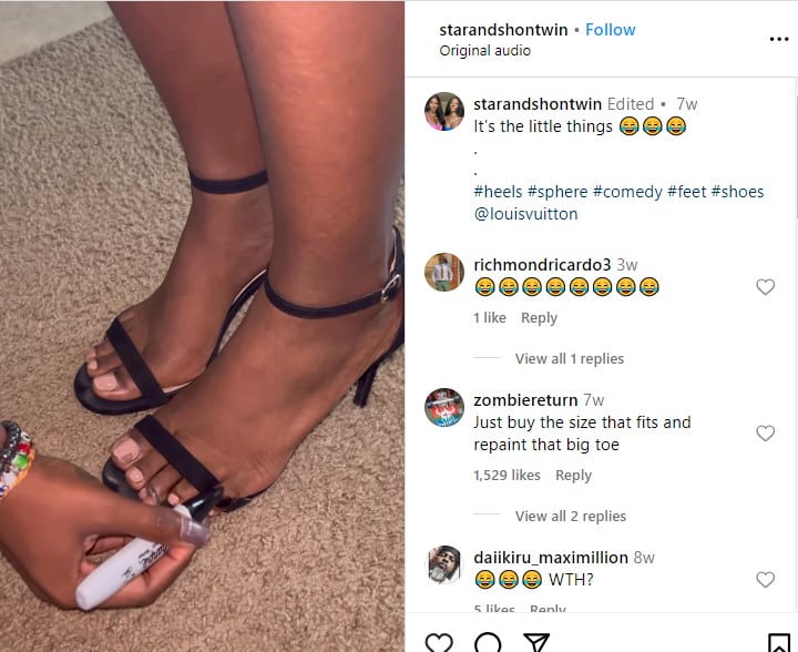 tricky and funny hack on Instagram