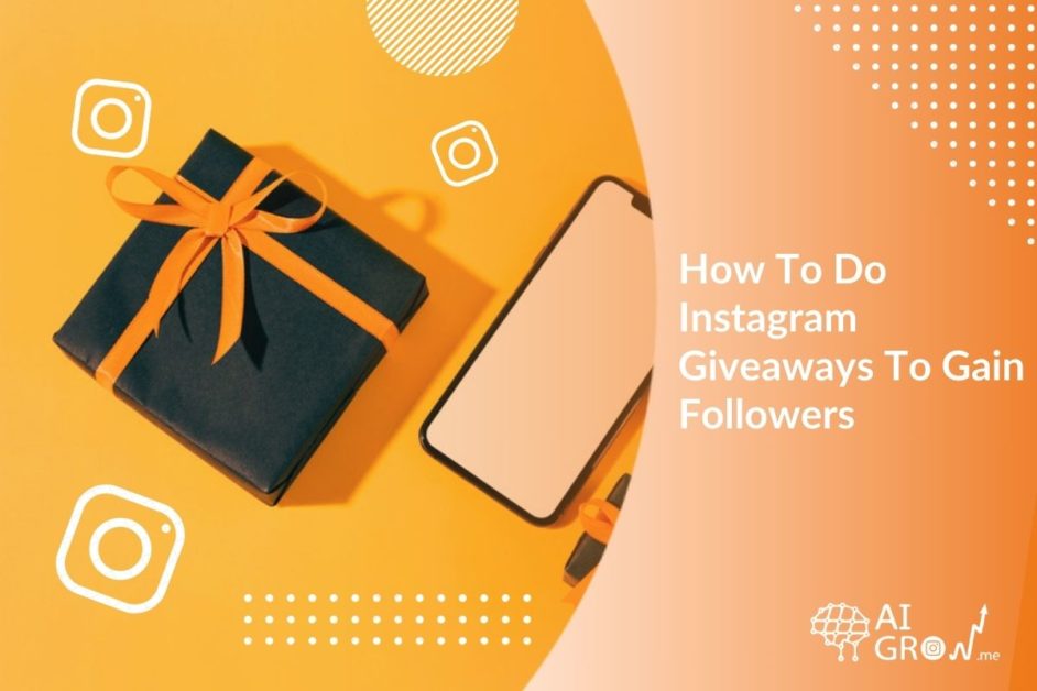 Instagram giveaway to gain followers