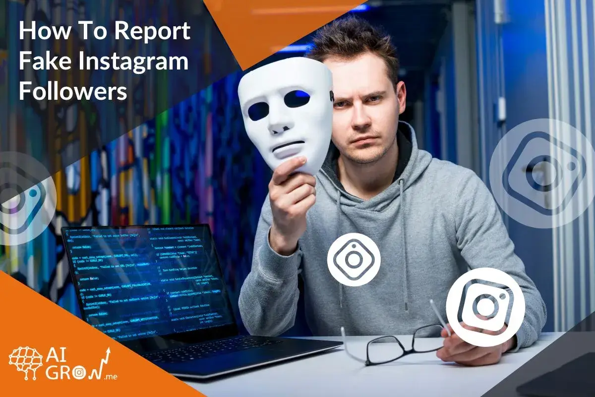 how to report fake IG accounts