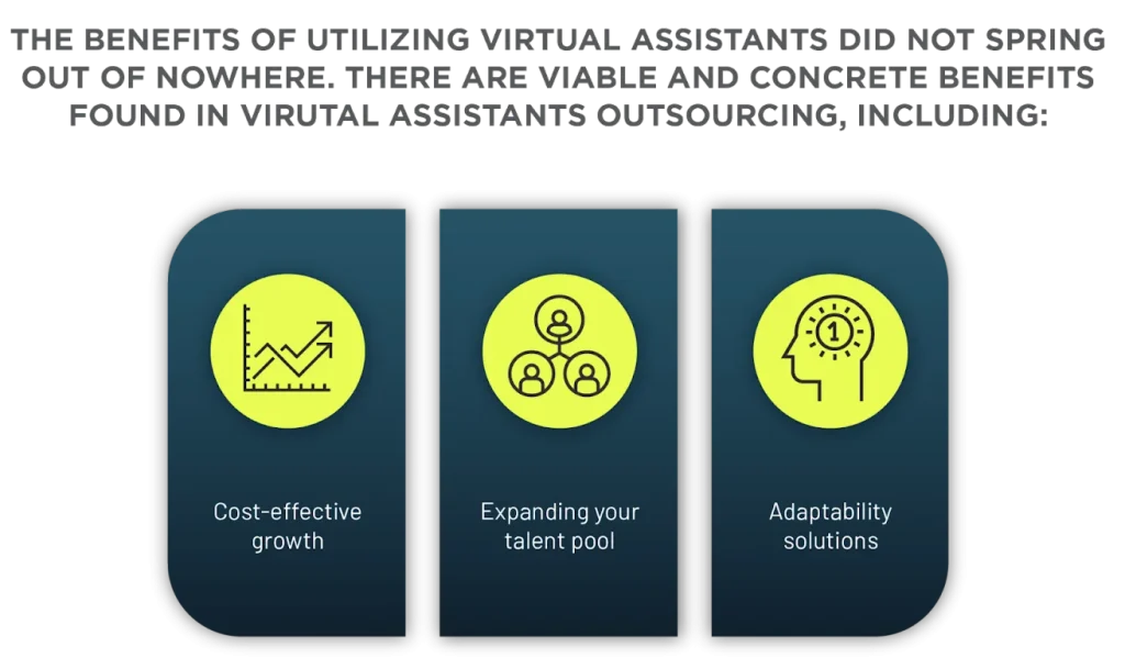Benefits of utilizing virtual assistant 