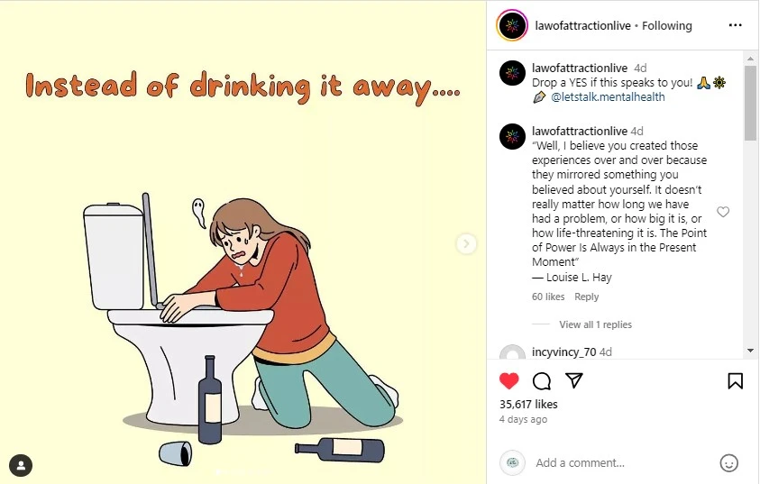 telling story through Instagram carousels