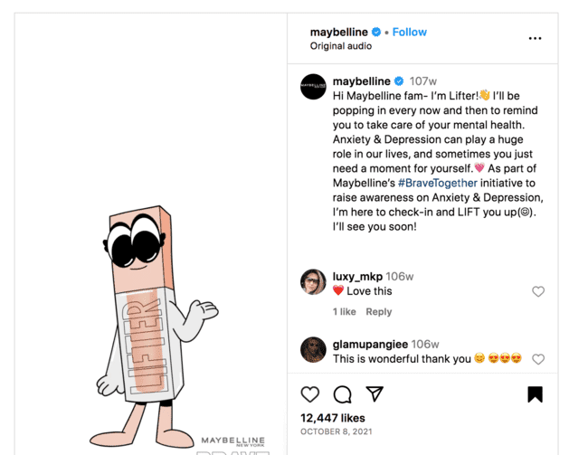 Maybelline BraveTogether Campaign